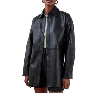 Aritzia - Babaton Pelli Shirt Jacket - Black - XS